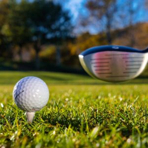 Golf ball and driver